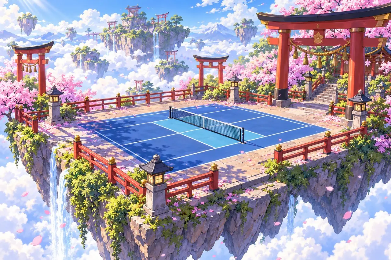 Sky Shrine, the Floating Shrine of the Sky court.